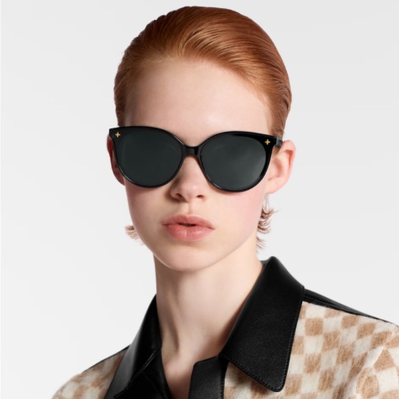 Authentic Louis Vuitton My Monogram Cat Eye Sunglasses Z1526W amazing! - Picture 7 of 16